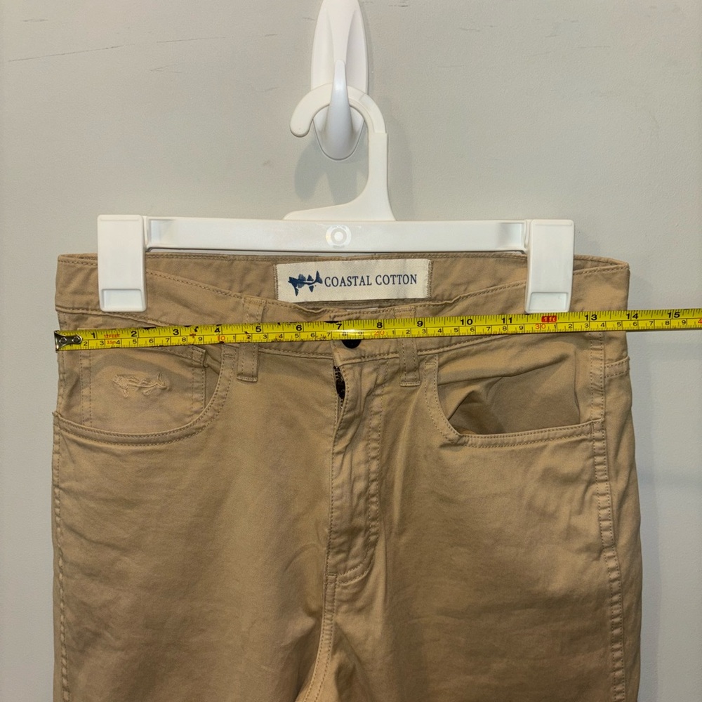 Coastal Cotton Tan Pants. 28x32